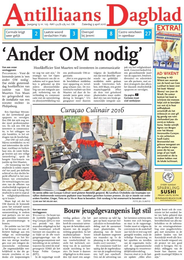 Antilliaansdagblad9april2016