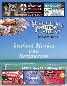 Reeltime Seafood Menu