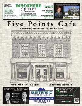 Five Points Cafe Menu