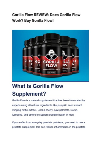Gorilla Flow REVIEW_ Does Gorilla Flow Work