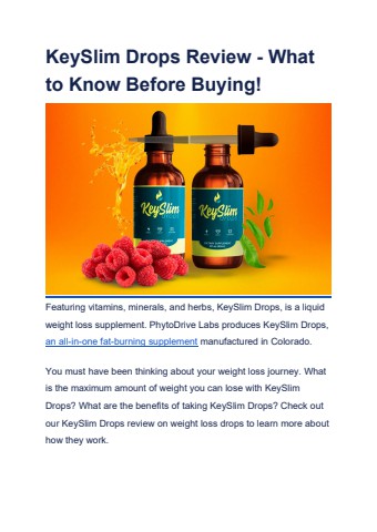 KeySlim Drops Review - What to Know Before Buying