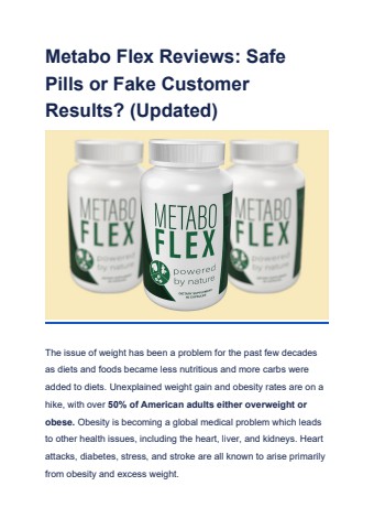 Metabo Flex Reviews_ Safe Pills or Fake Customer Results_ (Updated)