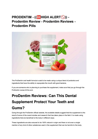 PRODENTIM - ((