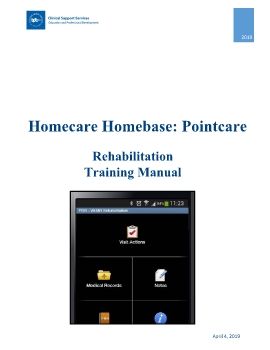 Homecare Homebase: Rehab Training Manual