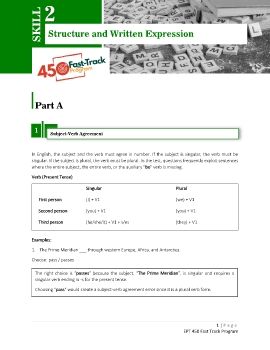 2 . 450 Fast Track_Structure and Written Expression