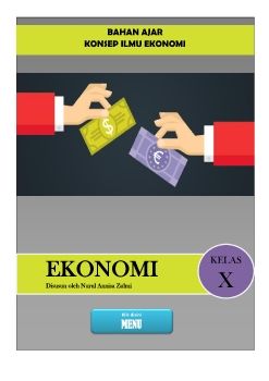 Bahan Ajar Konsep Ilmu Ekonomi