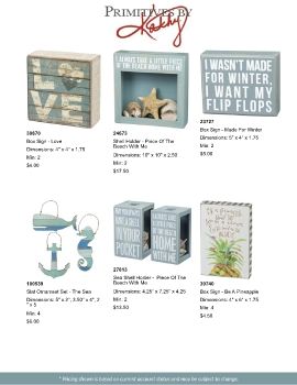 Primitives By Kathy best selling coastal