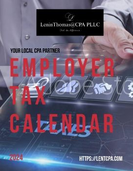 2024 IRS Tax Calendar - Employers