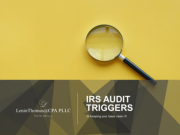 IRS Audit Triggers - Beware