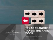 Texas Franchise Taxes