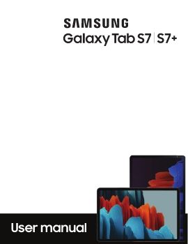 Samsung Galaxy Tab S7|S7+ T870U|T970U User Manual