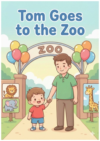 tom goes to the zoo