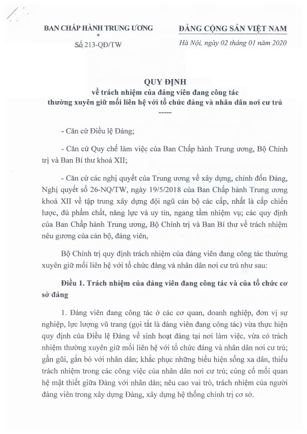 Quy-dinh-213-Bo-Chinh-tri