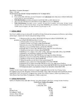 Soal Mid Ak Keuangan 1