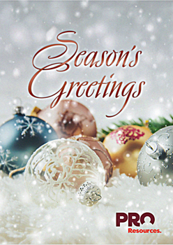 PRO Resources Christams Card