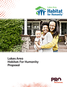 Lakes Area Habitat For Humanity proposal