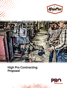 High Pro Contracting Proposal