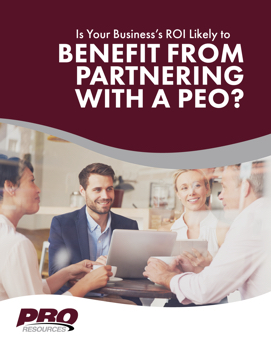 Is Your Business's ROI Likely to Benefit From Partnering With A PEO?