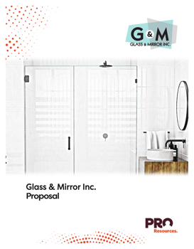 Glass & Mirror Inc. proposal