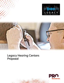 Legacy Hearing Centers proposal