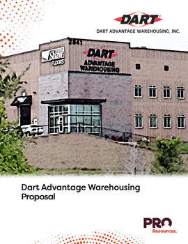 DART Advantage Warehousing proposal