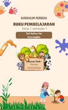 Sampul Buku Modul Ajar Seni Rupa Coklat Sederhana Ilustratif Menyenangkan