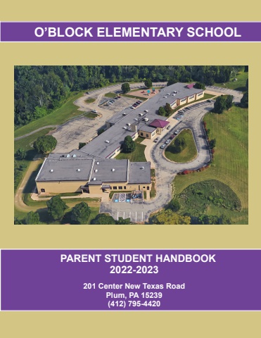 O'Block Parent Student Handbook