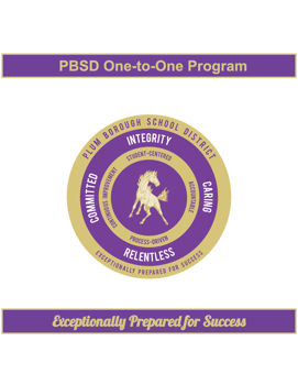 PBSD One-to-One Handbook