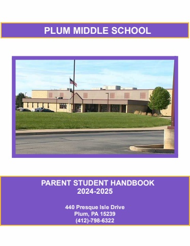 2024-2025 Plum Middle School Handbook