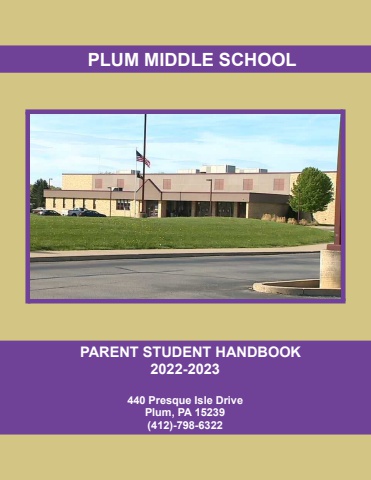 Plum Middle School 2022-2023 Parent Student Handbook