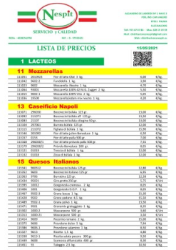 LLISTA DE PREUS BASE  15-05-21