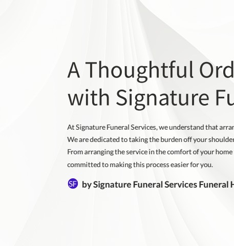 A-Thoughtful-Order-of-Service-with-Signature-Funeral-Services