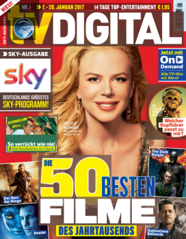 Tv Digital Fernsehzeitschrift - Nr. 01 vom (+07. bis 20. Januar 2017)