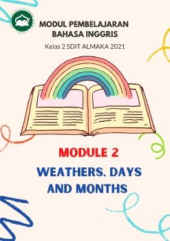 Module 2 - WEATHERS, DAYS AND MONTHS