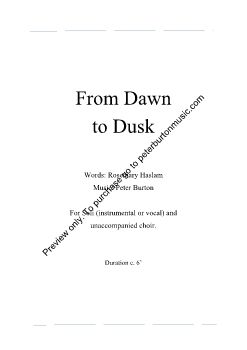 From Dawn to Dusk_Preview only
