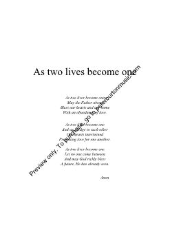 As two lives become one_Preview only_Neat