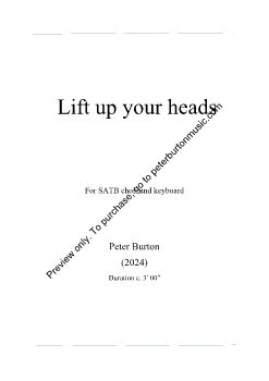 Lift up your heads - Preview only
