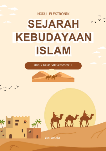 E-Modul Sejarah Kebudayaan Islam Kelas VIII