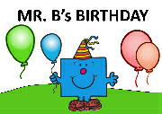 MR.B BIRTHDAY