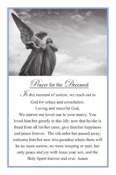 Prayer for the Dead and Prayer of Commendation