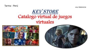 Catalogo virtual de juegos virtuales