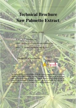 Technical Saw Palmetto Booklet