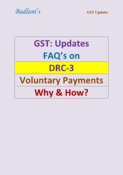 GST Update on DRC 03