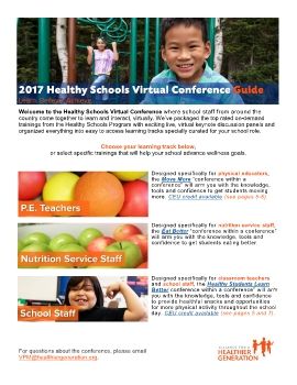 2017 Healthy Schools Virtual Conference_Neat