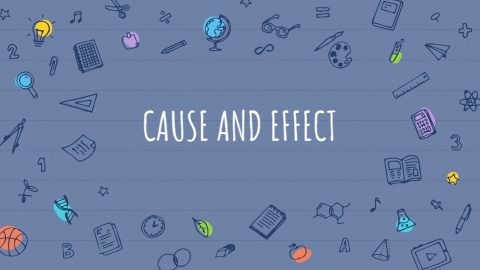 CAUSE AND EFFECT FLIPBOOK -  IMMD