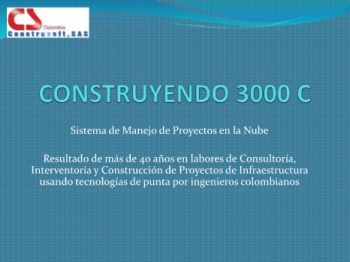 CONSTRUYENDO 3000 C