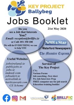 KEY PROJECT JOBS BOOKLET 21st MAY 2020