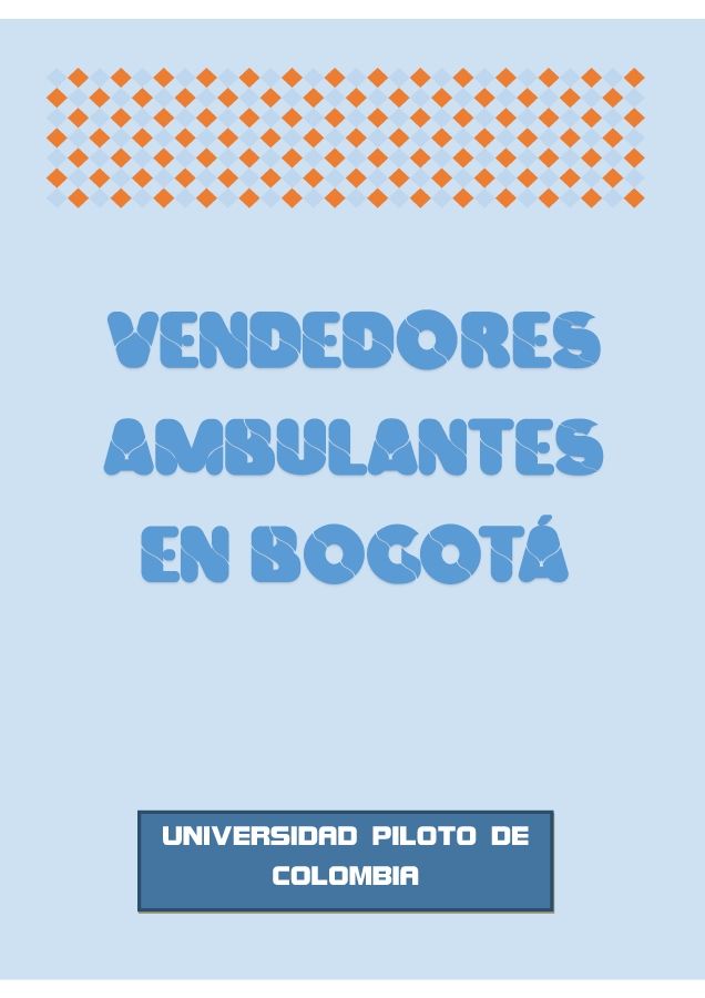 Vendedores ambulantes psicología social 