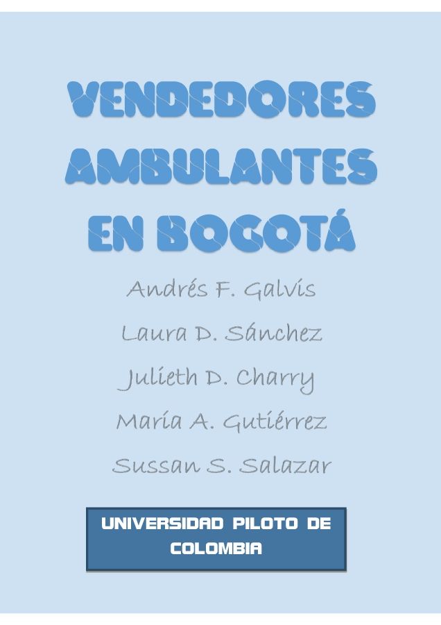 Vendedores ambulantes álbum