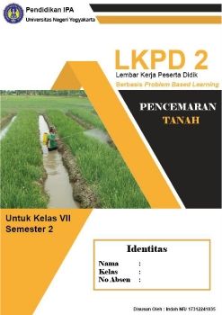 LKPD 2 Pencemaran Tanah akibat Pestisida